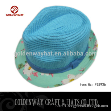 blue hats cheap sun visor hat high quality hat foldable straw hat